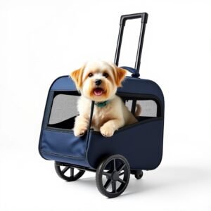 Rolling Pet Travel Carrier